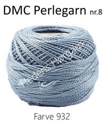 DMC Perlegarn nr. 8 farve 932